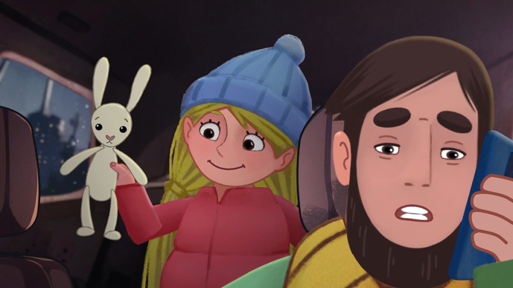 Кадр из мультфильма «Выбор креста», режиссер – Наталья Мальгина