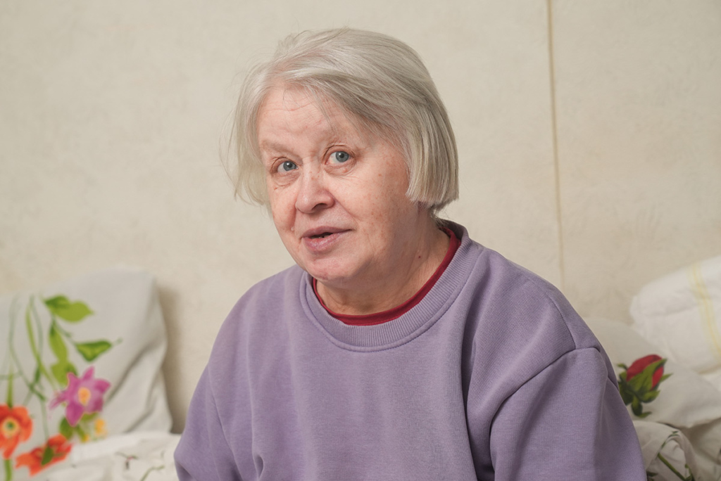 Портрет пожилой женщины