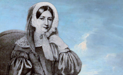 Графиня Роксандра Скарлатовна Эдлинг, урожденная Стурдза, черно-белый портрет