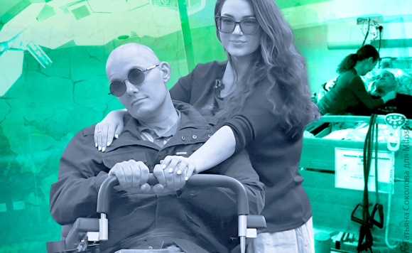 Коллаж. Денис и Регина весной 2025 года