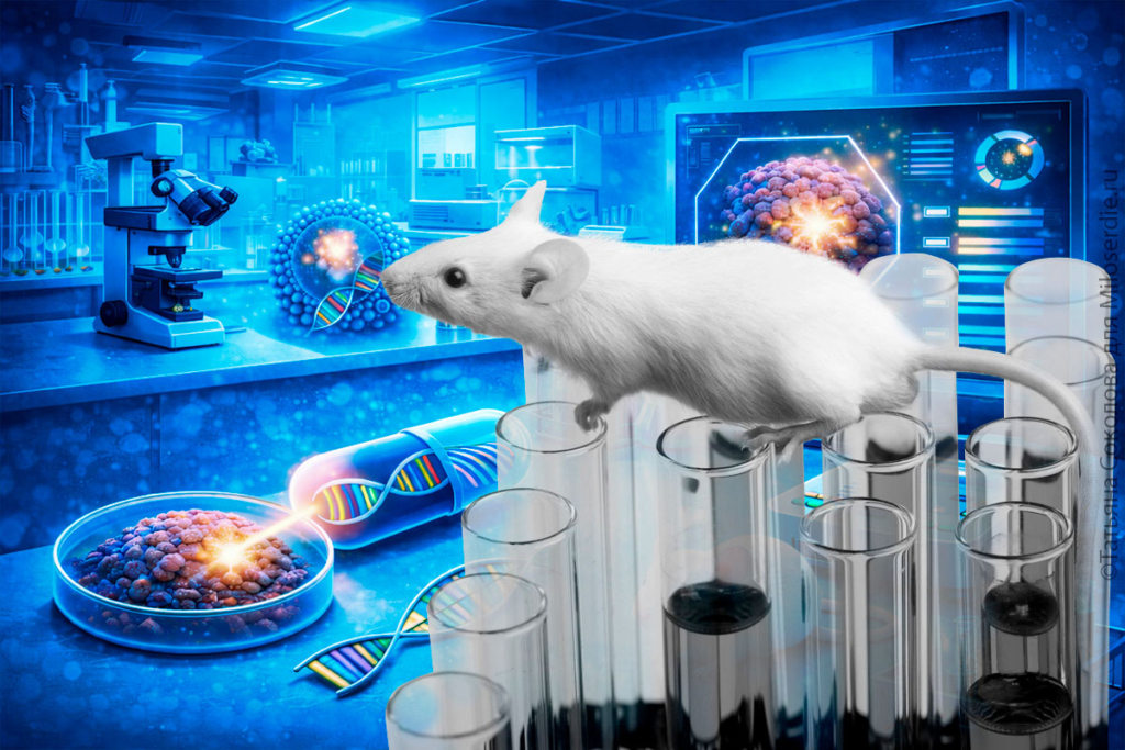 Коллаж. Вакцина от рака 