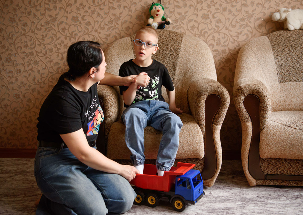 Мама с мальчиком