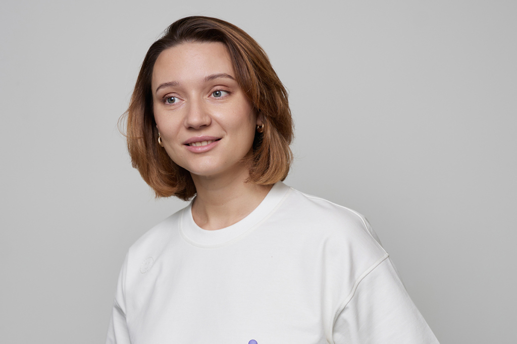 Потрет молодой девушки 