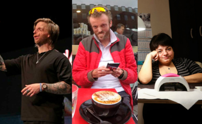 Слева – направо: Джонатан Ланкастер, Том Стэнифорд, Анастасия Марукова