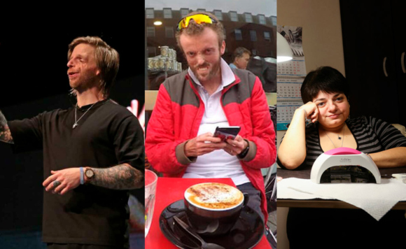 Слева – направо: Джонатан Ланкастер, Том Стэнифорд, Анастасия Марукова