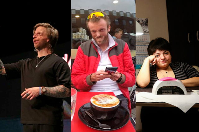 Слева – направо: Джонатан Ланкастер, Том Стэнифорд, Анастасия Марукова