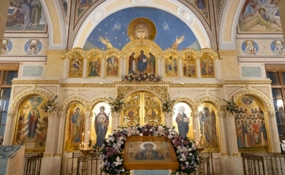 Вид храма изнутри