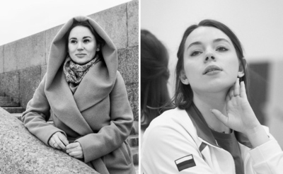 Слева – Регина Николина. Справа – Полина Ушкова. Фото: Алексей Сивков, Павел Смертин