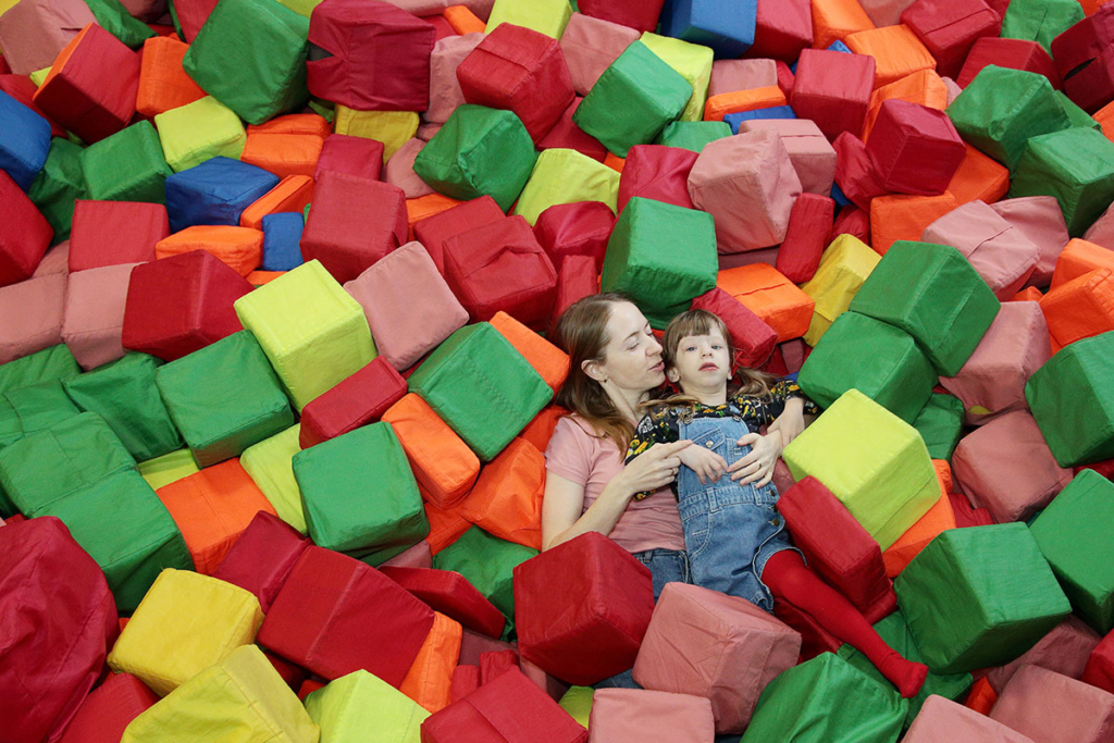 Алина с дочкой Лилей