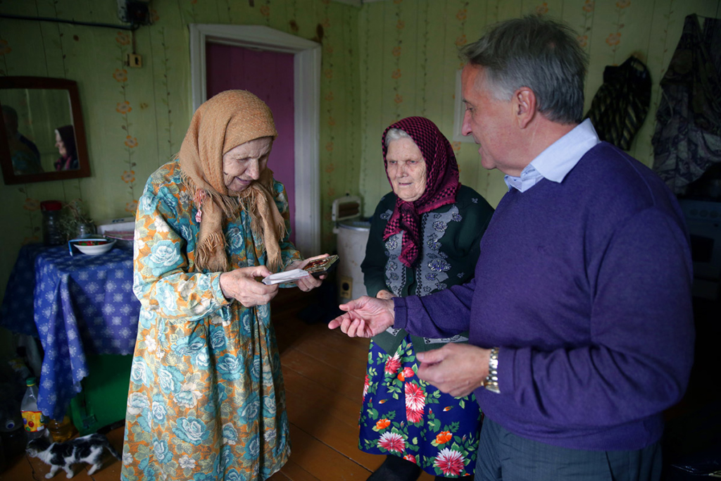 Бабушки, с которыми молилась по ночам мама Петра Ивановича в его детстве. Новоникольское