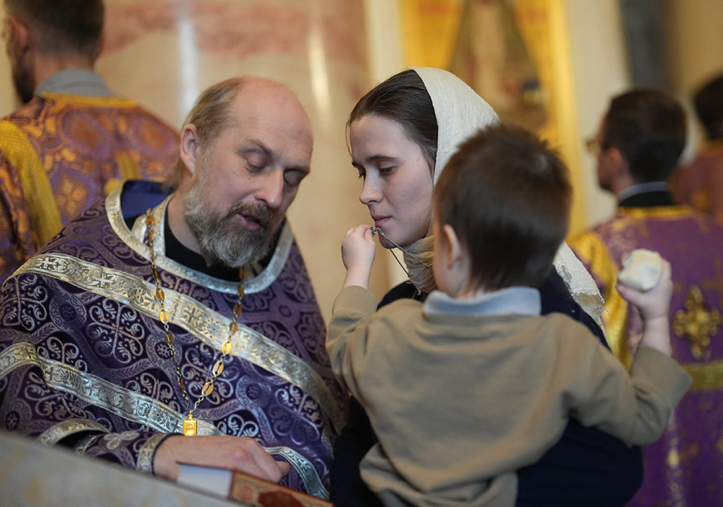 В храме святого благоверного царевича Дмитрия