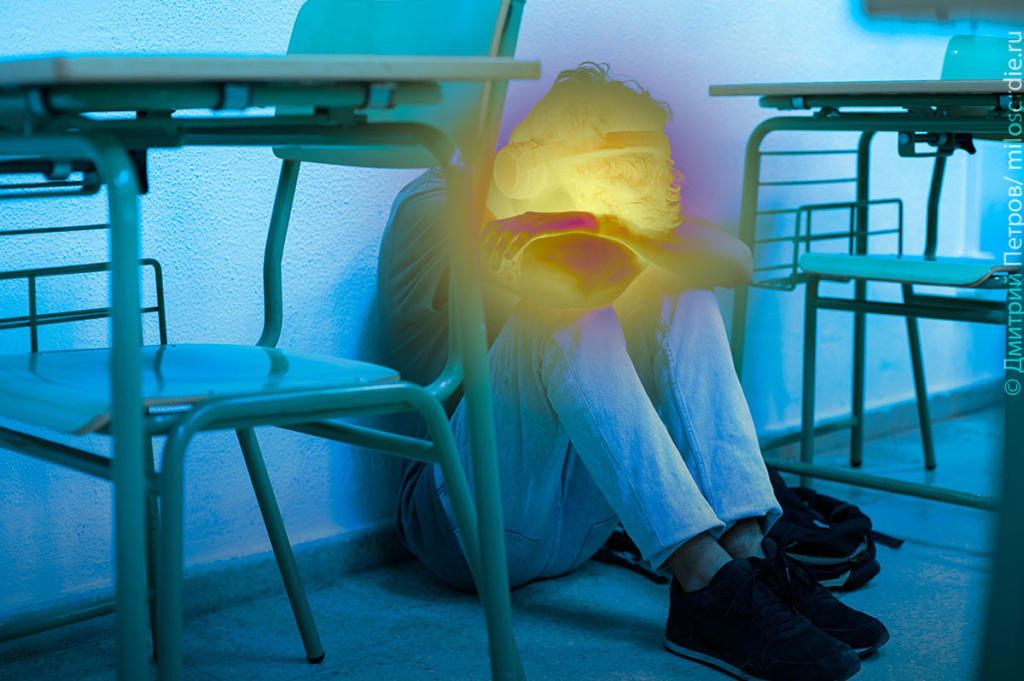 Коллаж. Подростковая агрессия 