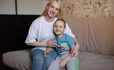 Мама с сыном