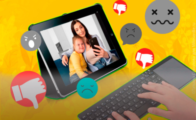 Коллаж. Хейт в интернете