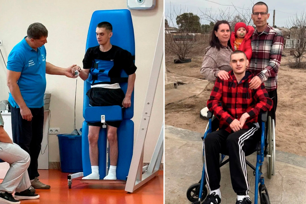 Юноша на реабилитации. Семья. 