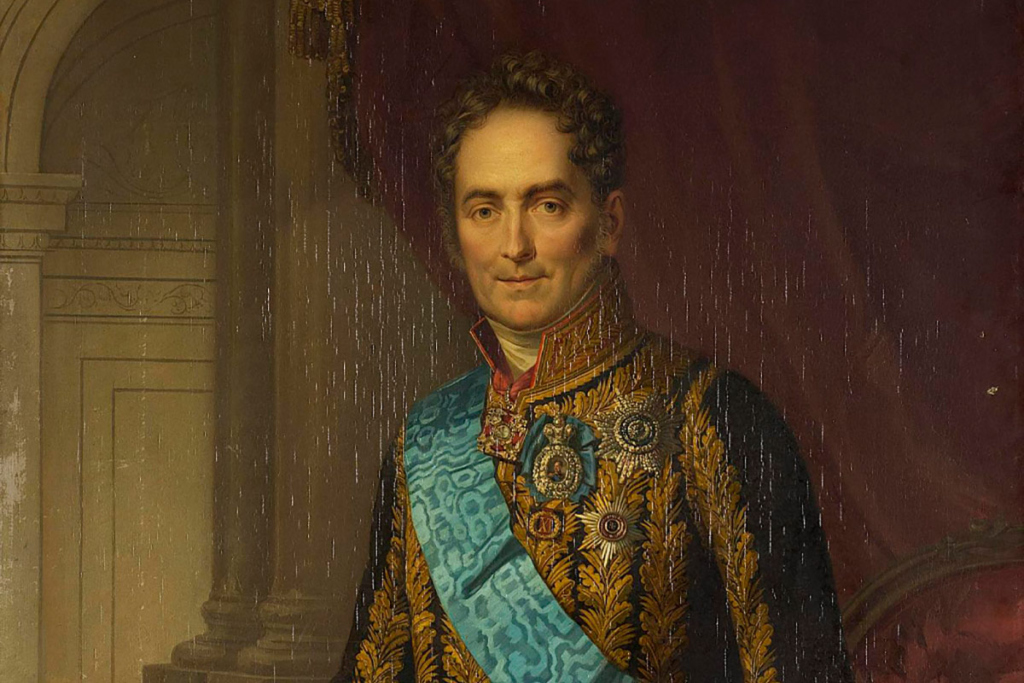 Портрет князя Виктора Павловича Кочубея — художник Е. И. Ботман