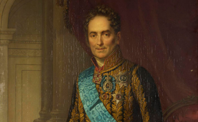 Портрет князя Виктора Павловича Кочубея — художник Е. И. Ботман