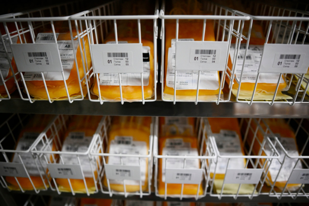 Холодильный комплекс для хранения плазмы в центре крови ФМБА России