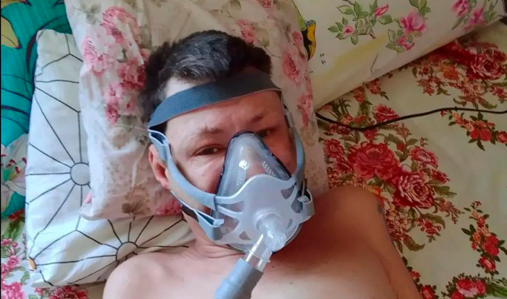 Мужчина на НИВЛ