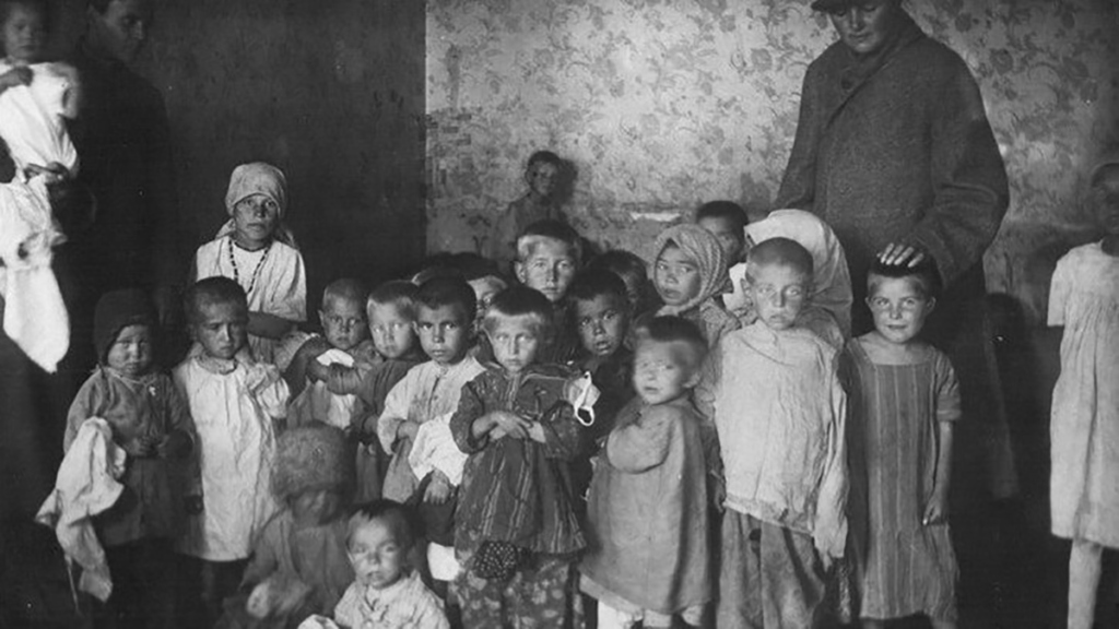 Квакеры в приёмнике для голодающих детей в Самаре. 1921–1922 гг.