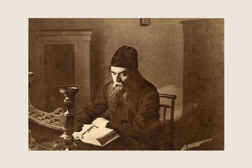Епископ Трифон (Туркестанов) на фронте. 1915 г.