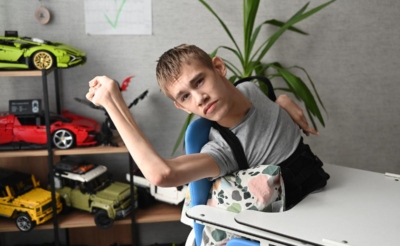 мальчик с ДЦП