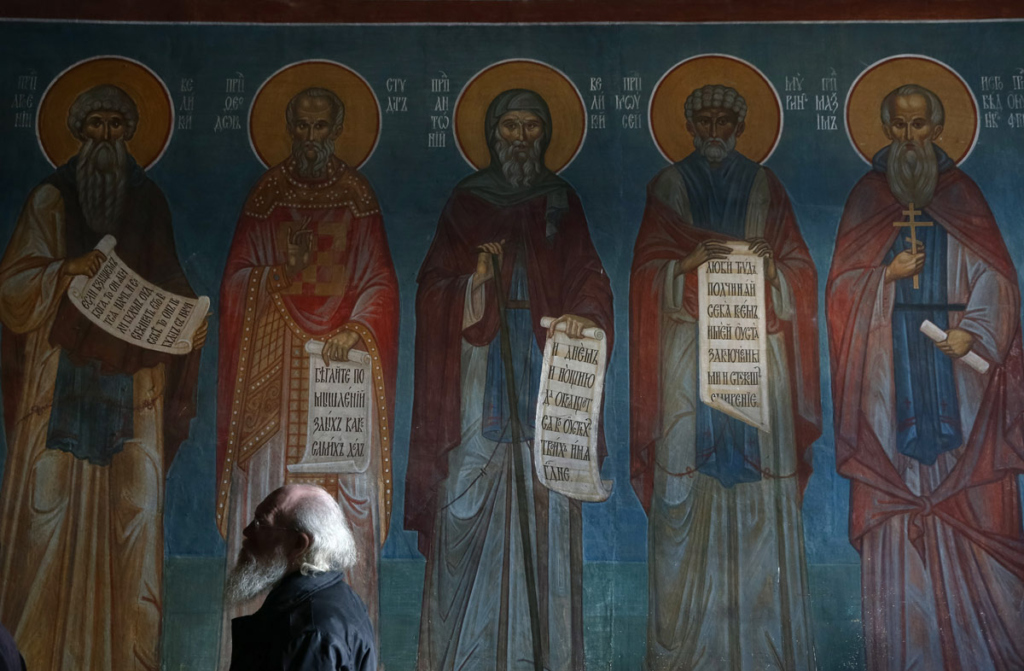 В Введенском ставропигиальном мужском монастыре Оптина Пустынь.