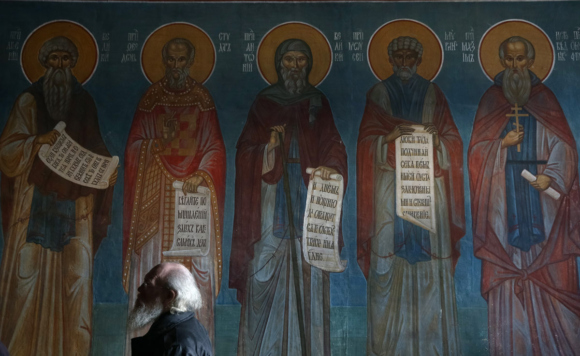 В Введенском ставропигиальном мужском монастыре Оптина Пустынь.