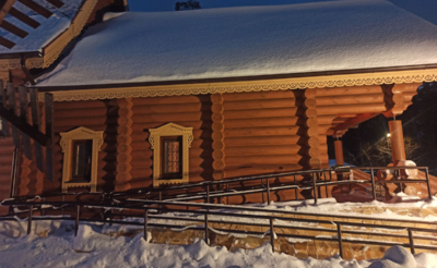 пандус в церкви