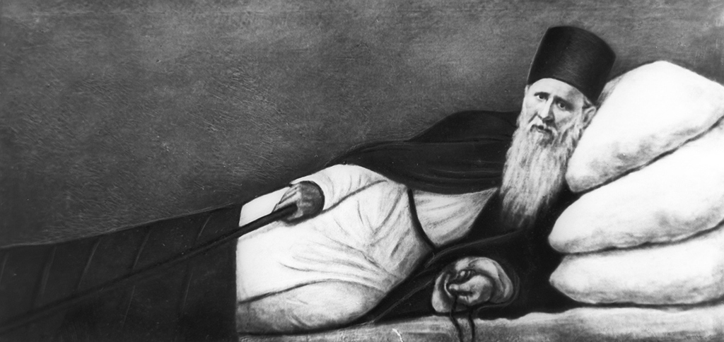 Иеросхимонах Амвросий (Гренков) (1812–1891 годы). Свято-Введенский ставропигиальный мужской монастырь Оптина пустынь в городе Козельске. Фото: РИА Новости