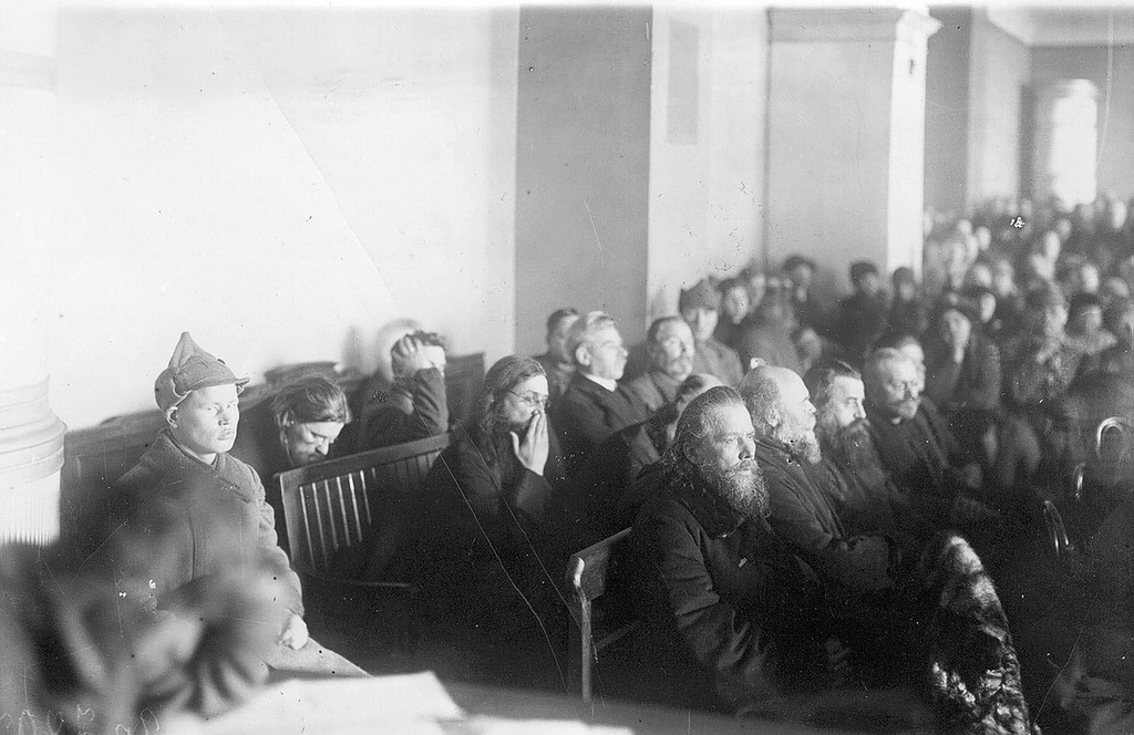 Суд над духовенством в 1922 году в Петрограде
